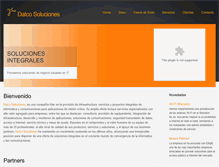 Tablet Screenshot of datcosoluciones.com.ar